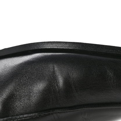 Gucci Calfskin Womens Jordaan Loafers 39 Black 11 of 13