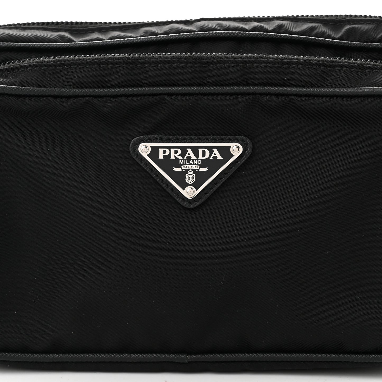 Tessuto Nylon Belt Bag Black