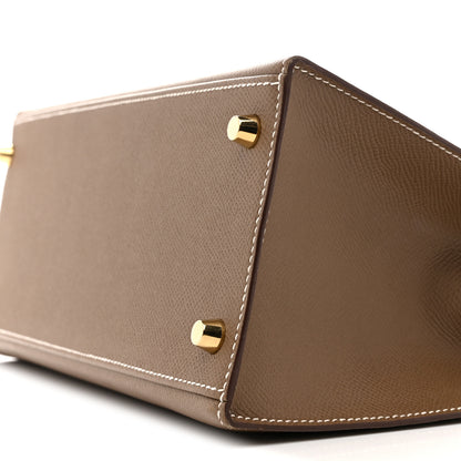 Hermes Epsom Kelly Sellier 28 Etoupe 10 of 17