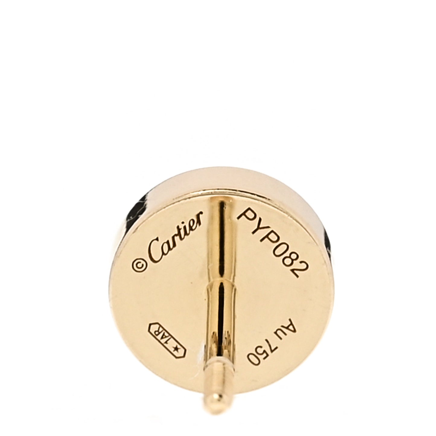 18K Yellow Gold LOVE Earrings