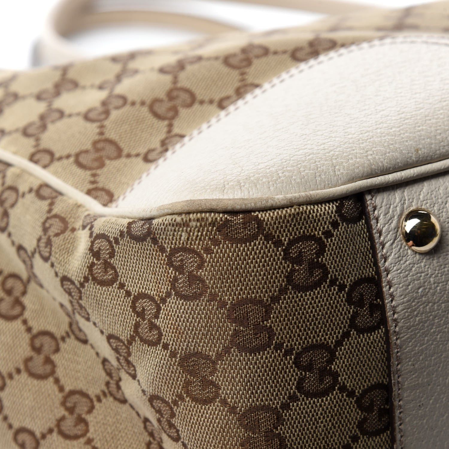 Gucci Monogram Large Princy Tote Off White 10 of 19