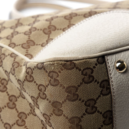 Gucci Monogram Large Princy Tote Off White 10 of 19