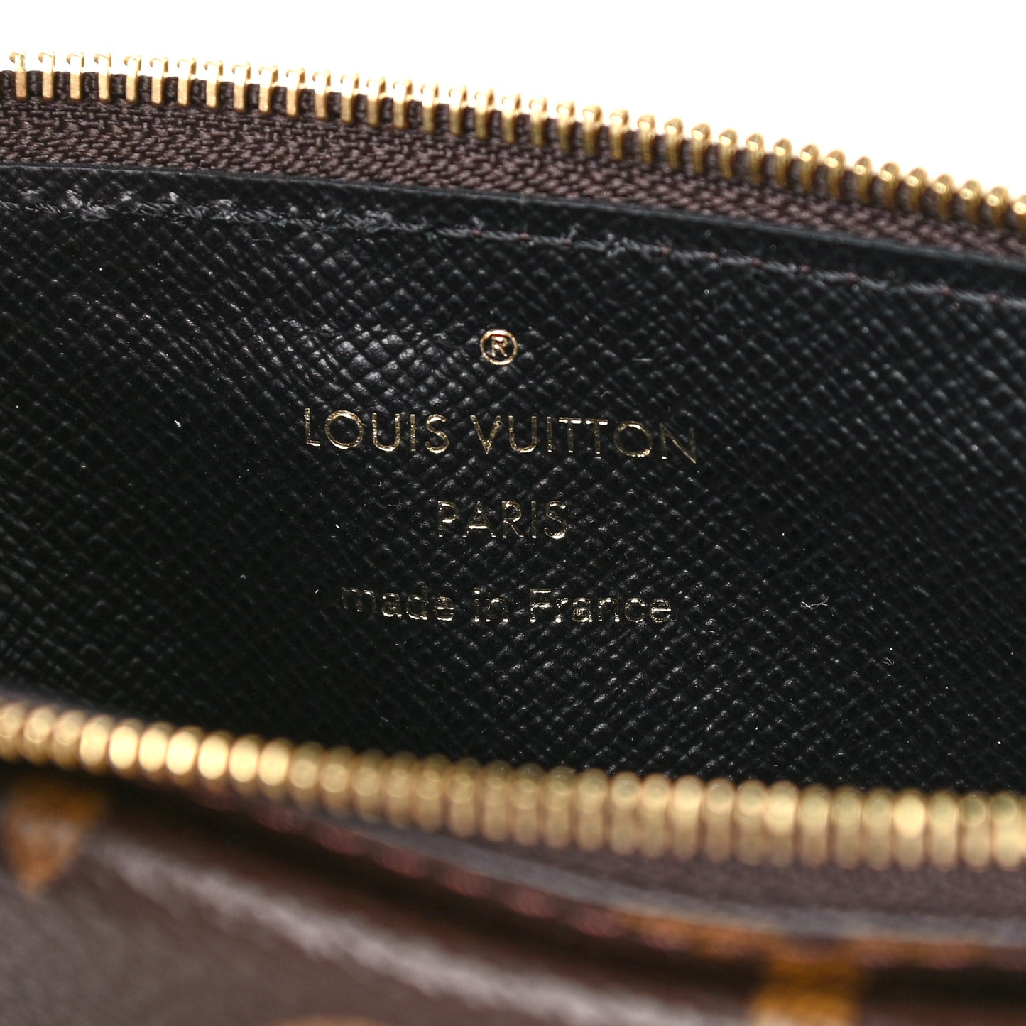 Monogram Recto Verso Card Holder Black