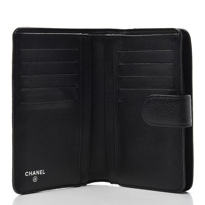 Chanel Caviar Timeless CC French Wallet Black 5 of 15