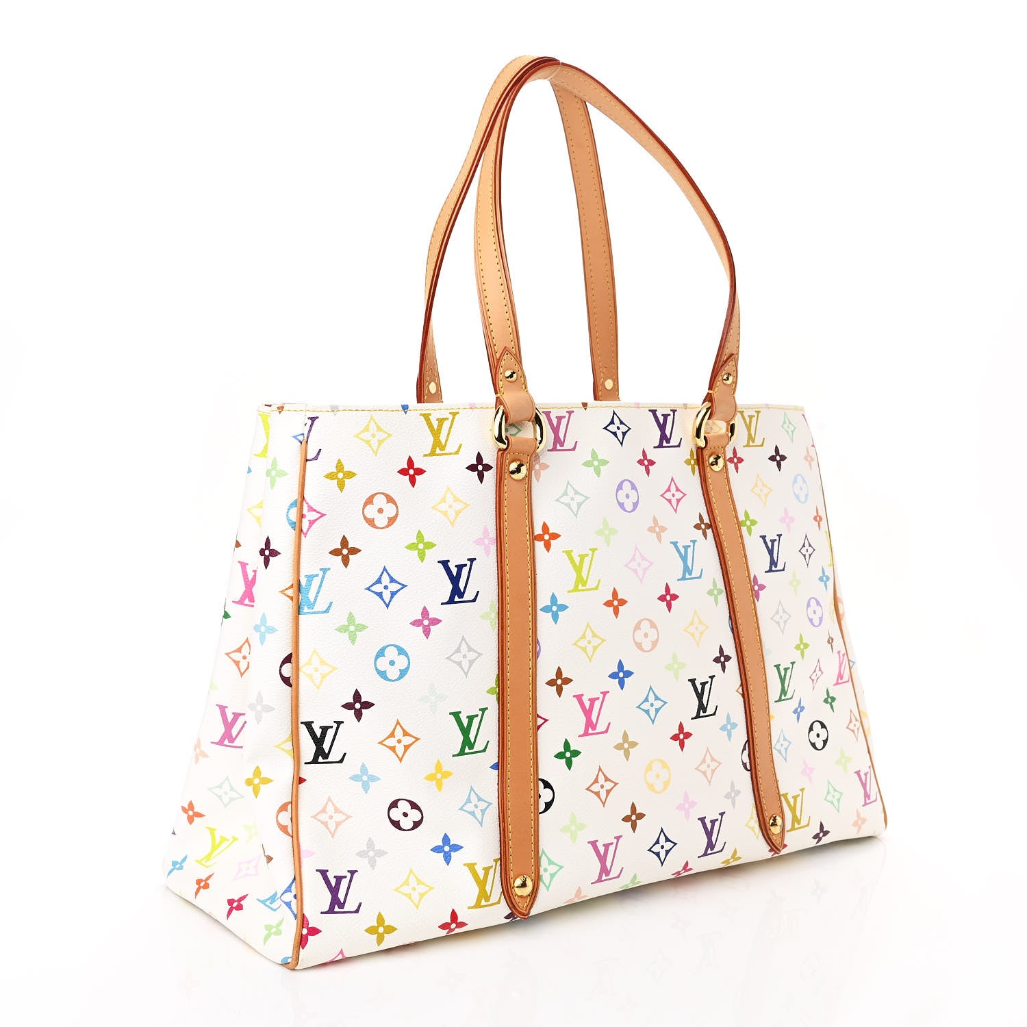 Louis Vuitton Monogram Multicolor Aurelia GM White 3 of 9