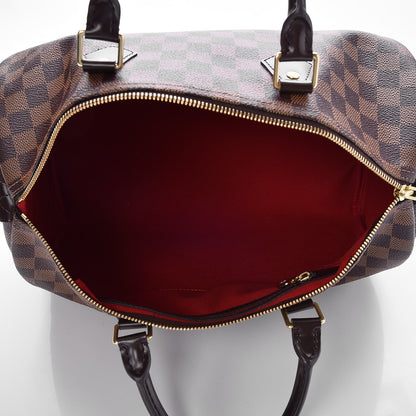 Louis Vuitton Damier Ebene Speedy 35 7 of 7