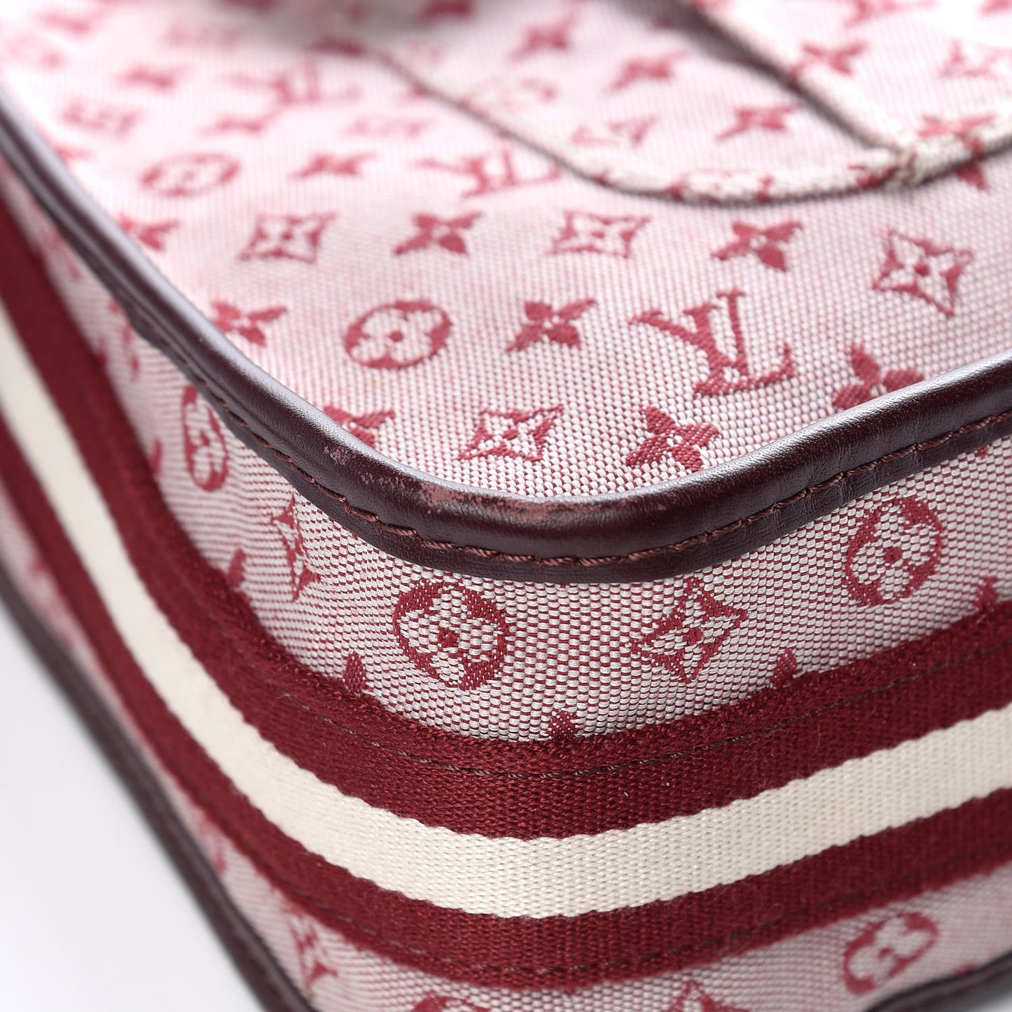 Mini Monogram Besace Mary Kate Cherry