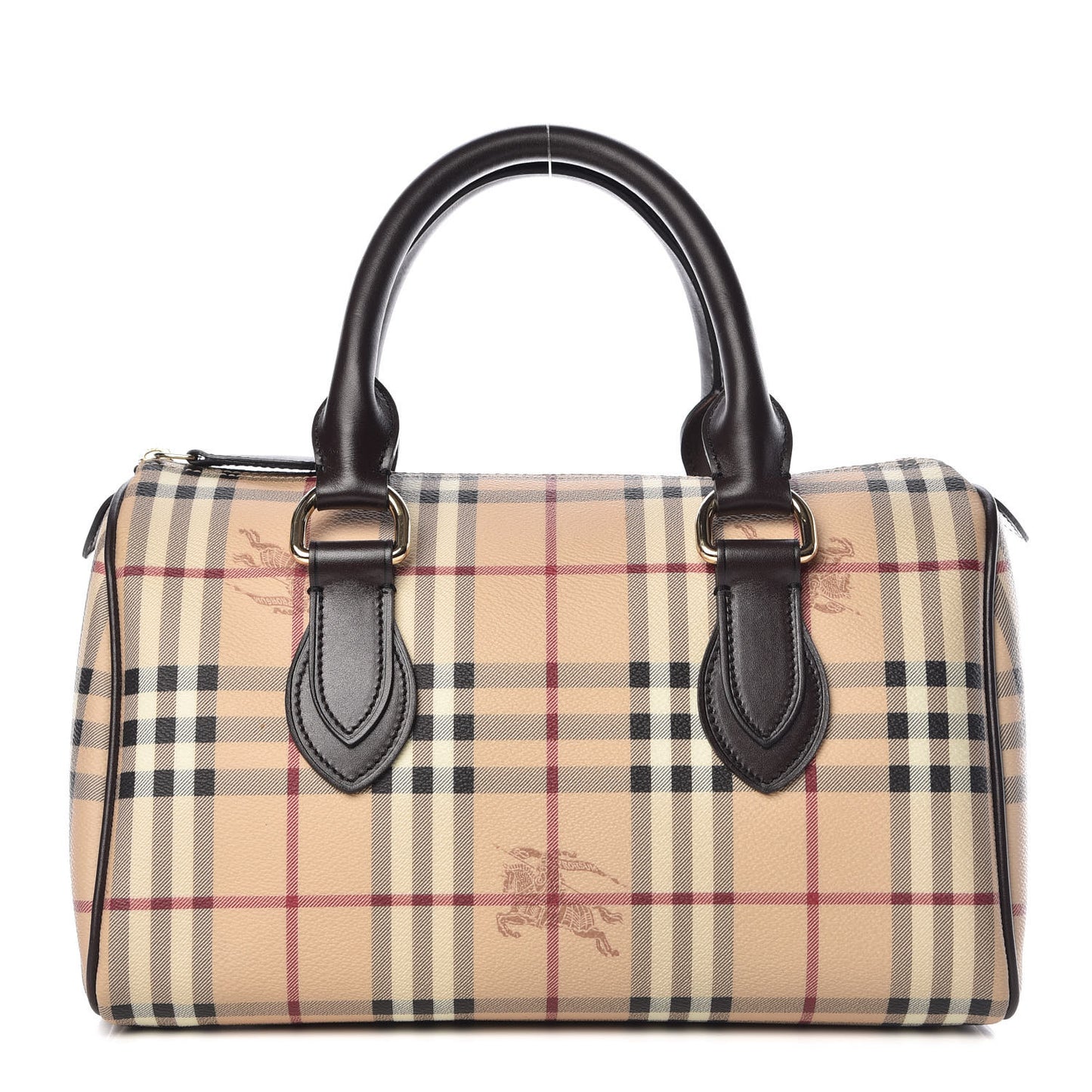 Haymarket Check Small Chester Bowling Bag Chocolate