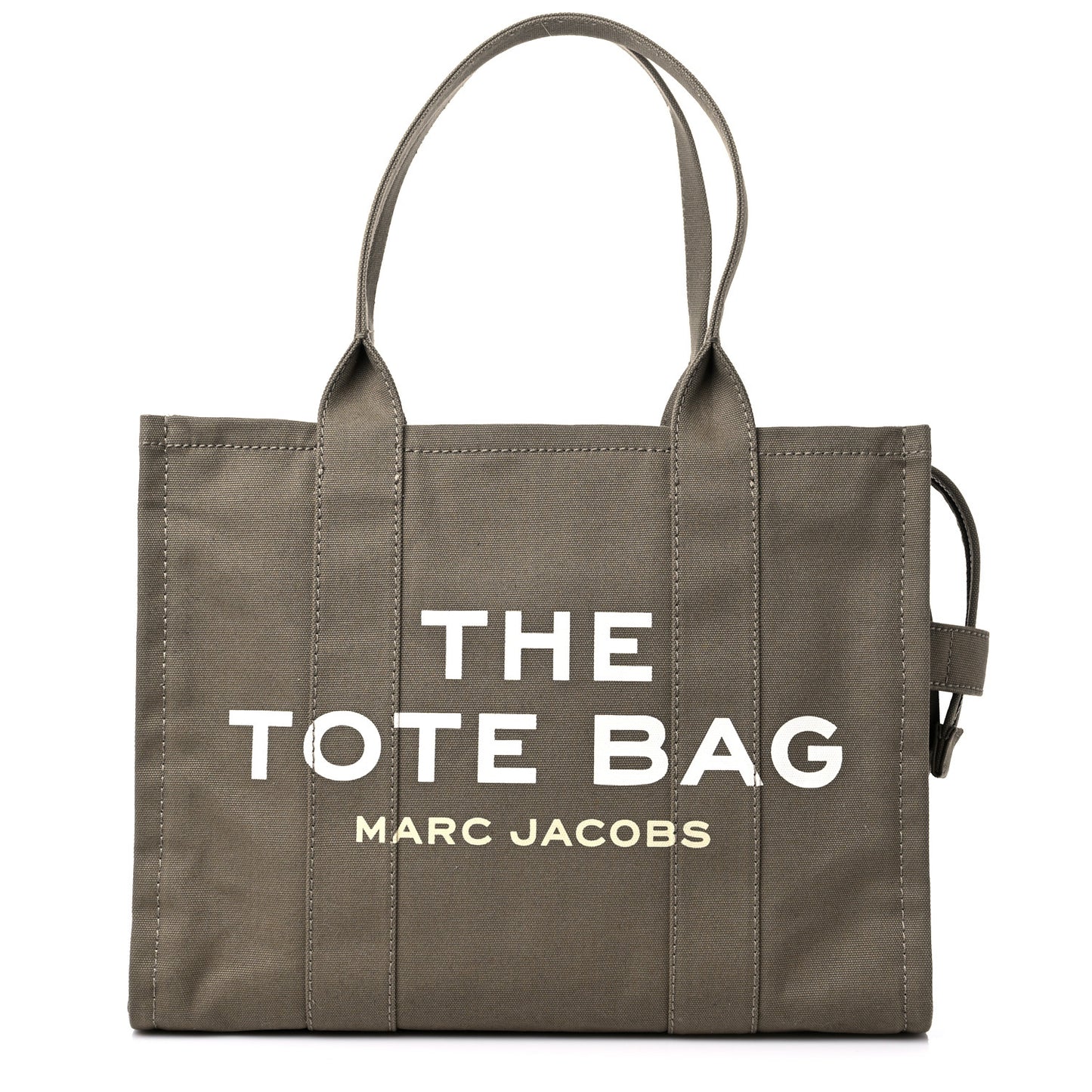 Canvas Large Summer Tote Bag Slate Green