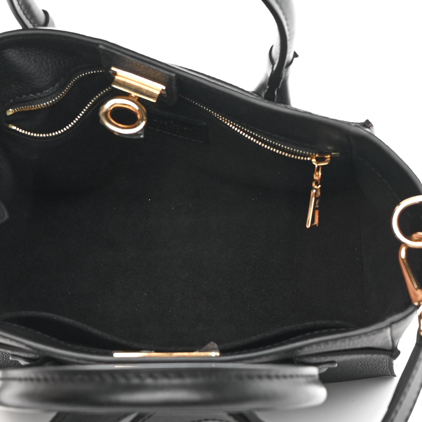 Calfskin Monogram On My Side PM Black