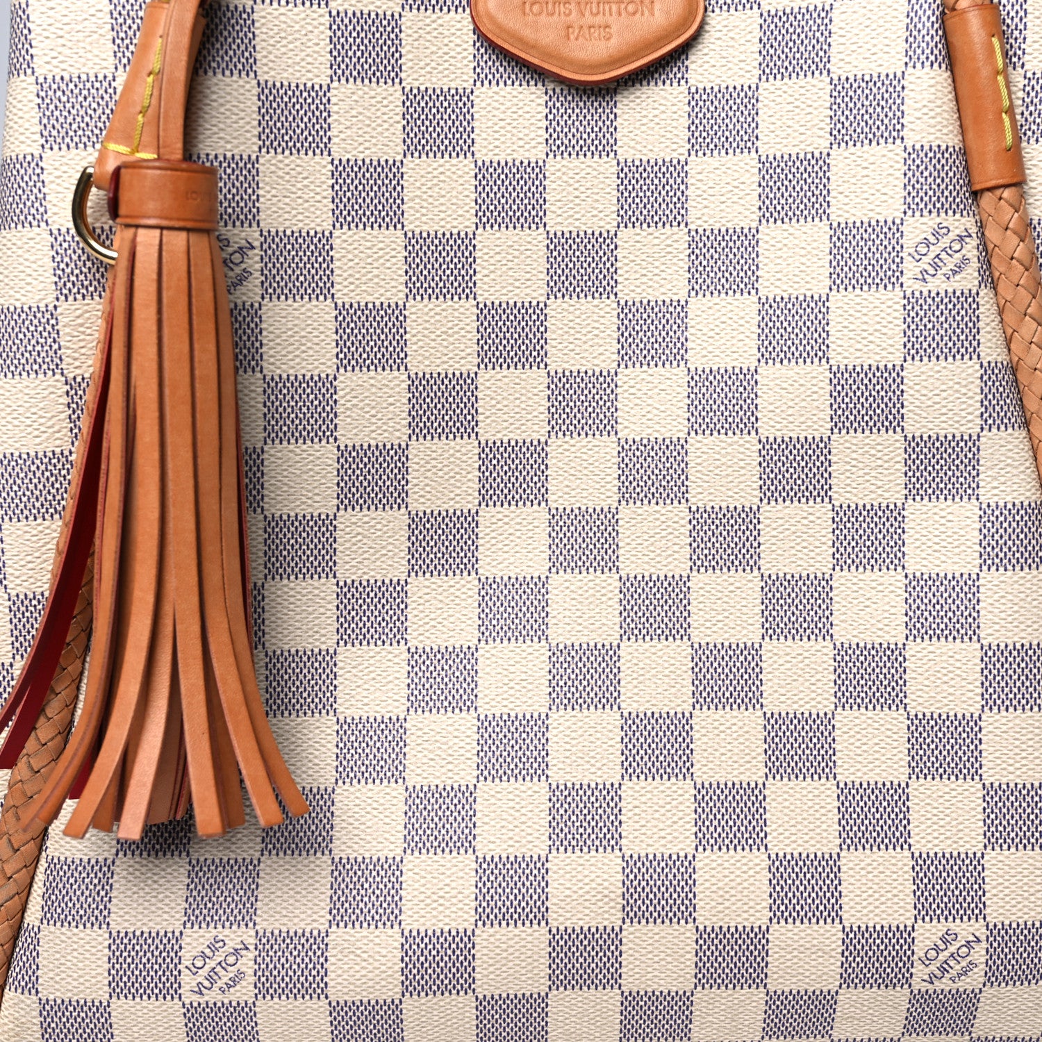 Louis Vuitton Damier Azur Propriano Rose Ballerine 7 of 9