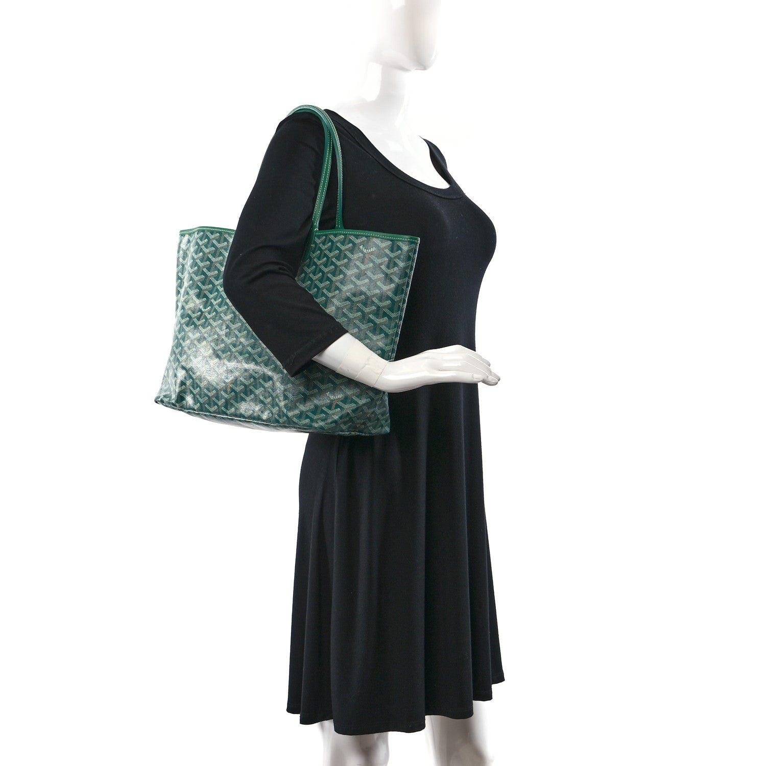 Goyard Goyardine Saint Louis PM Green 2 of 10