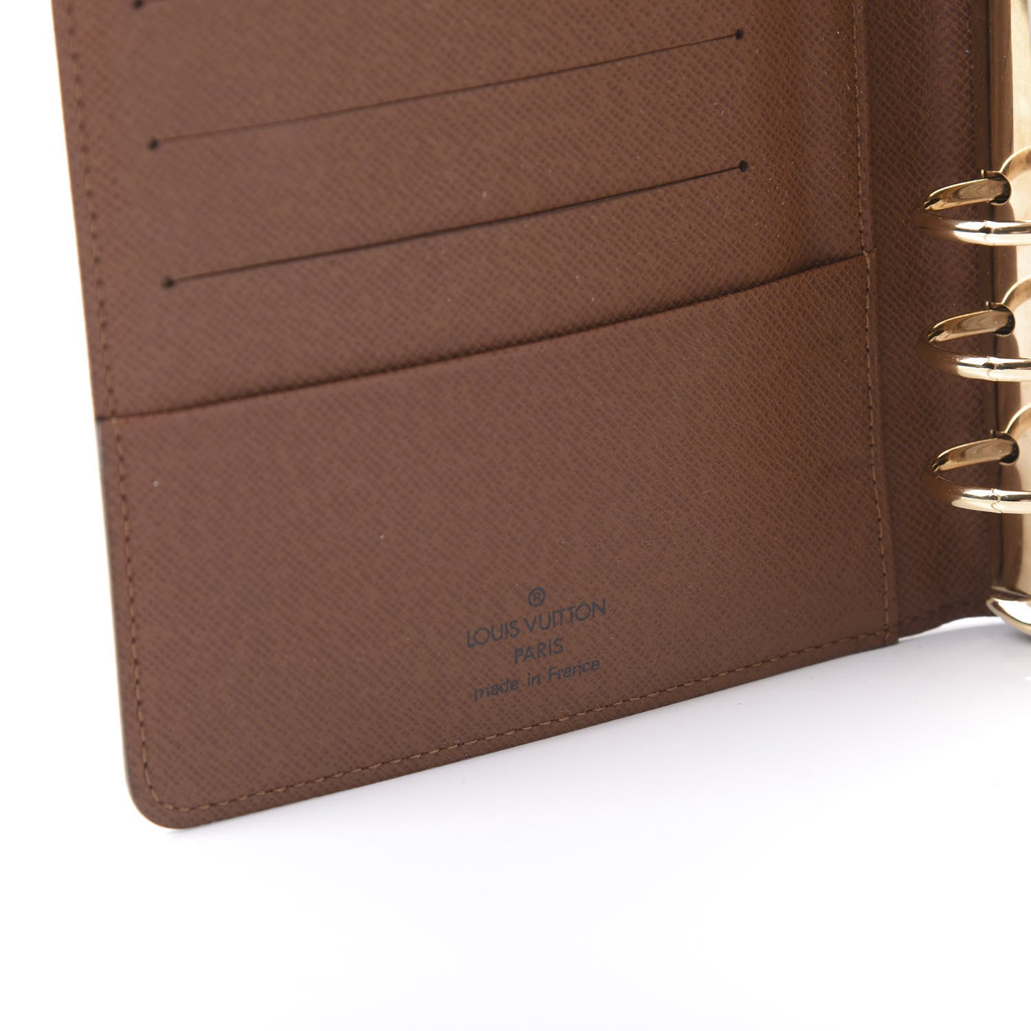 Louis Vuitton Monogram Medium Ring Agenda Cover 8 of 9