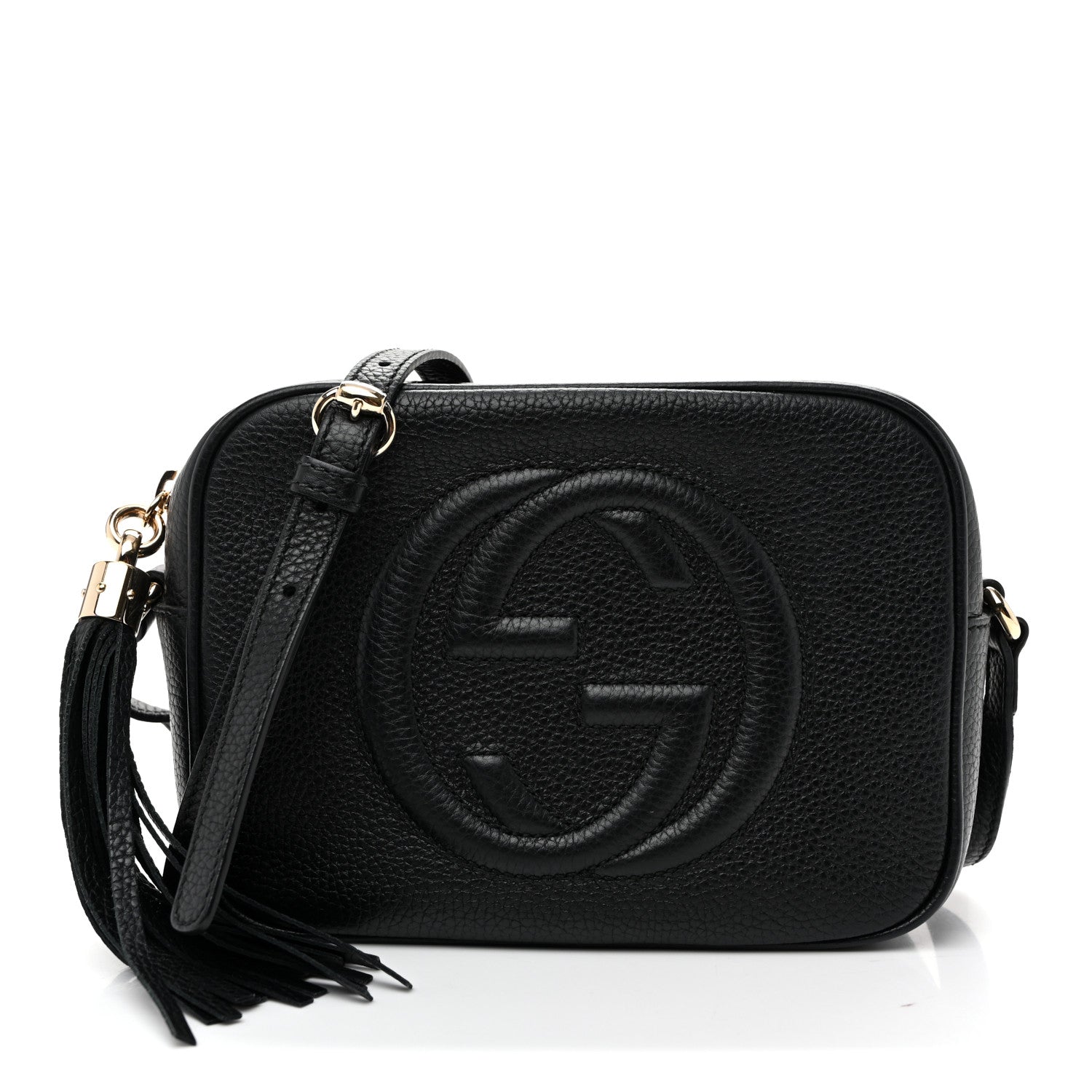Gucci Pebbled Calfskin Small Soho Disco Bag Black 1 of 10