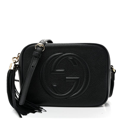 Gucci Pebbled Calfskin Small Soho Disco Bag Black 1 of 10