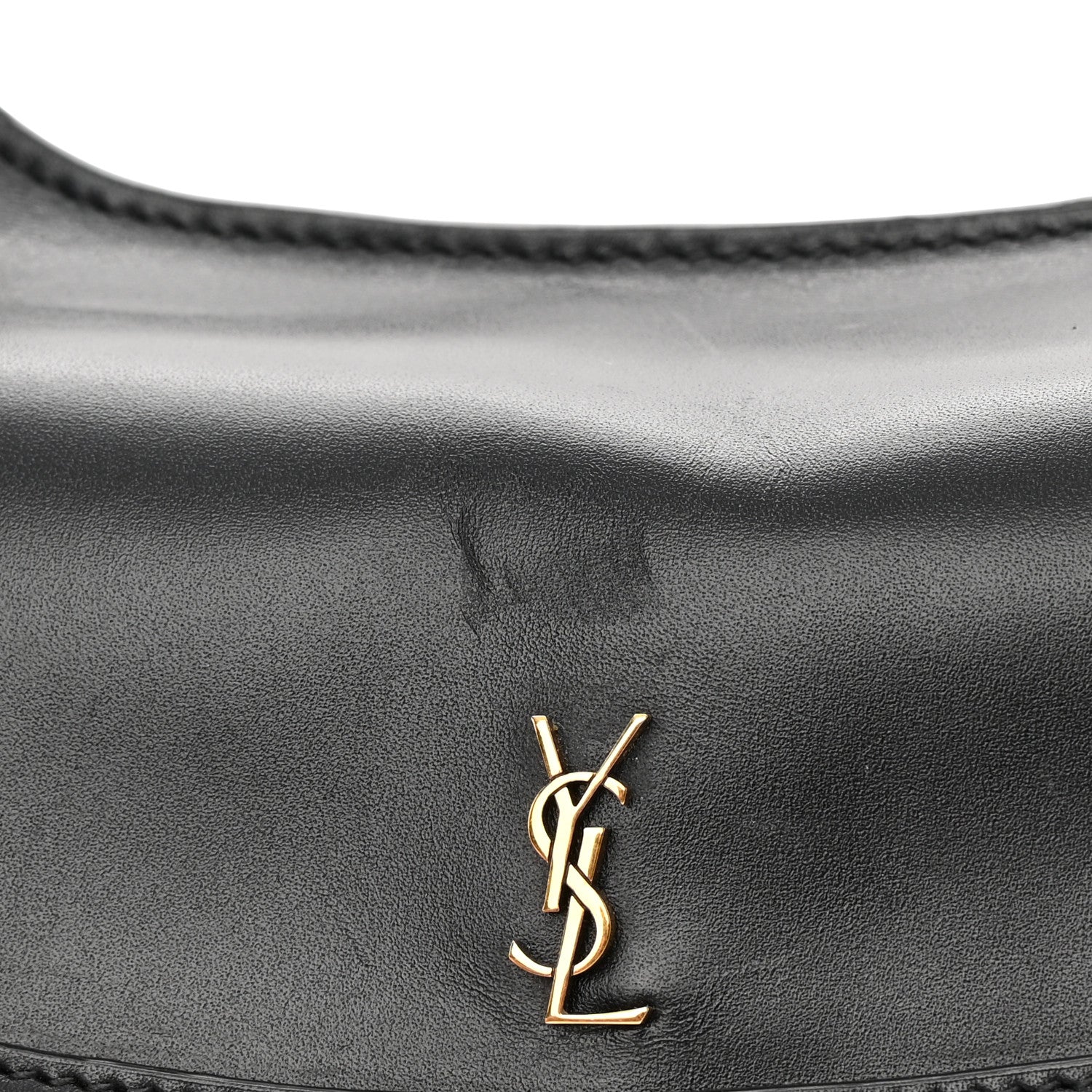 Saint Laurent Smooth Calfskin Small Charlie Shoulder Bag Black 16 of 17