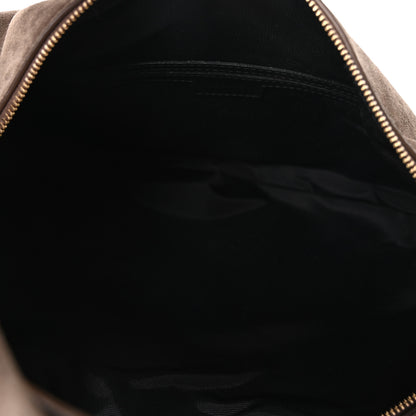 Khaite Suede Calfskin Medium Olivia Hobo Toffee 5 of 10