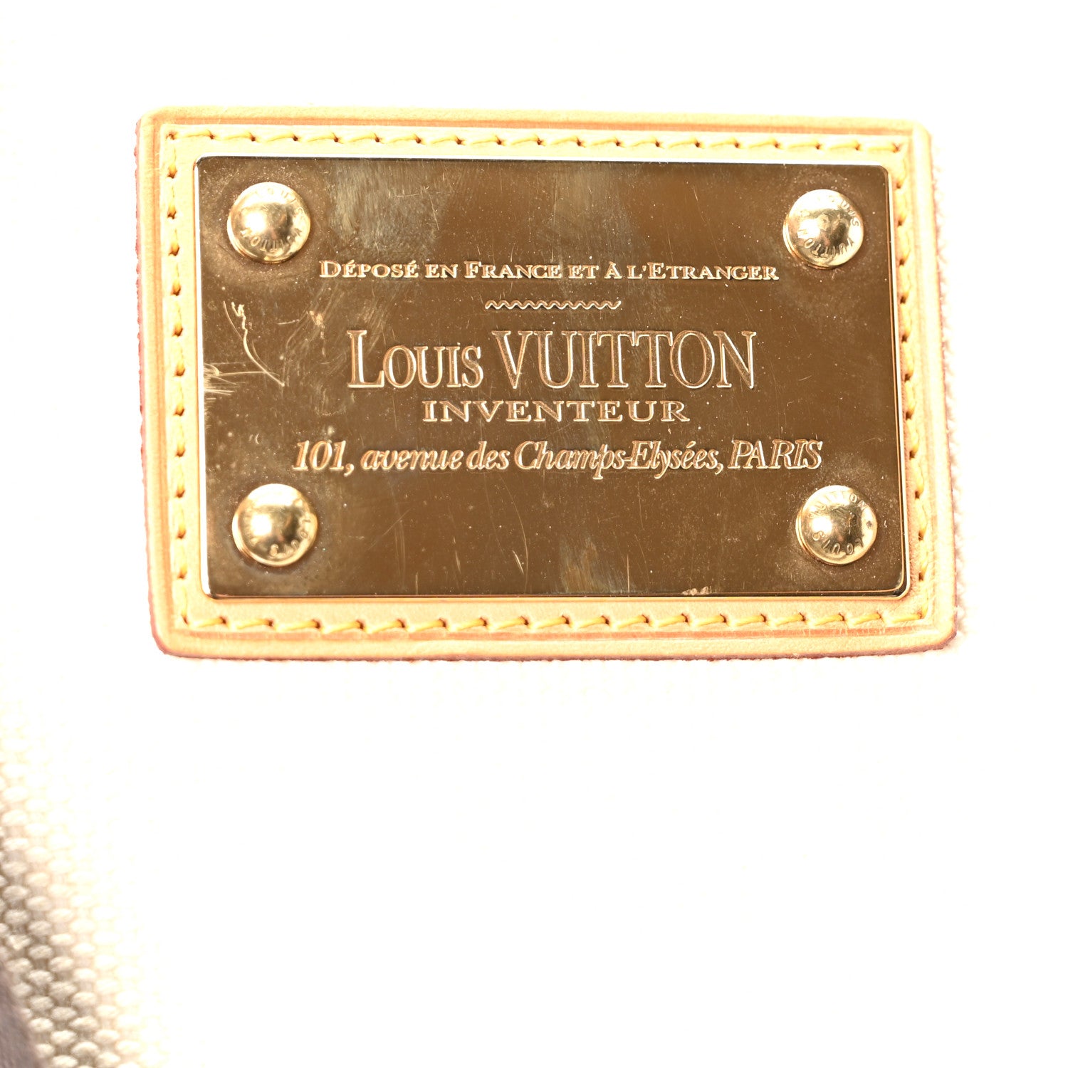 Louis Vuitton Toile Antigua Cabas MM Tote White 11 of 17