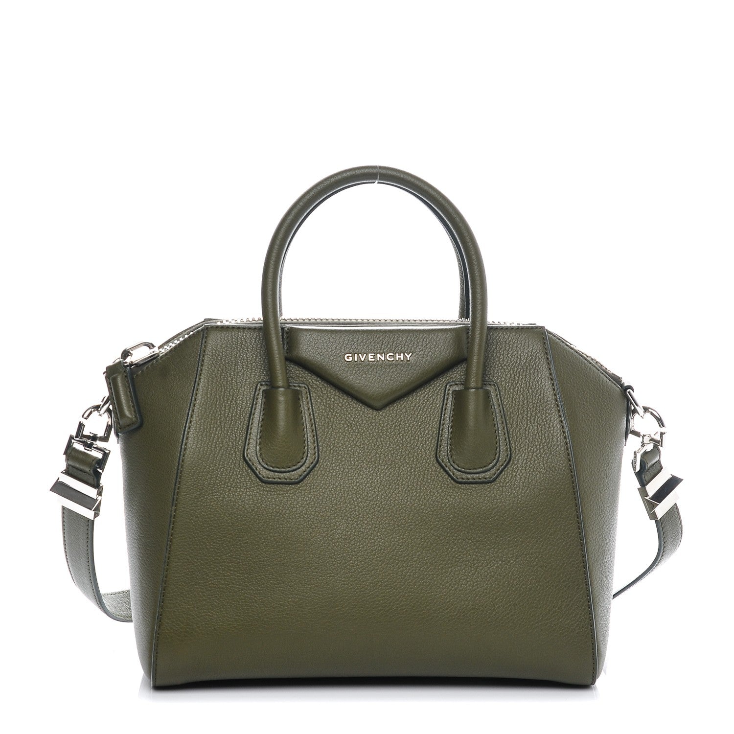 Givenchy Sugar Goatskin Small Antigona Khaki 1 of 6