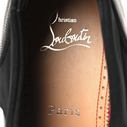 Christian Louboutin Smooth Textured Calfskin Mika Sky Mens Flats 40.5 Black 8 of 9