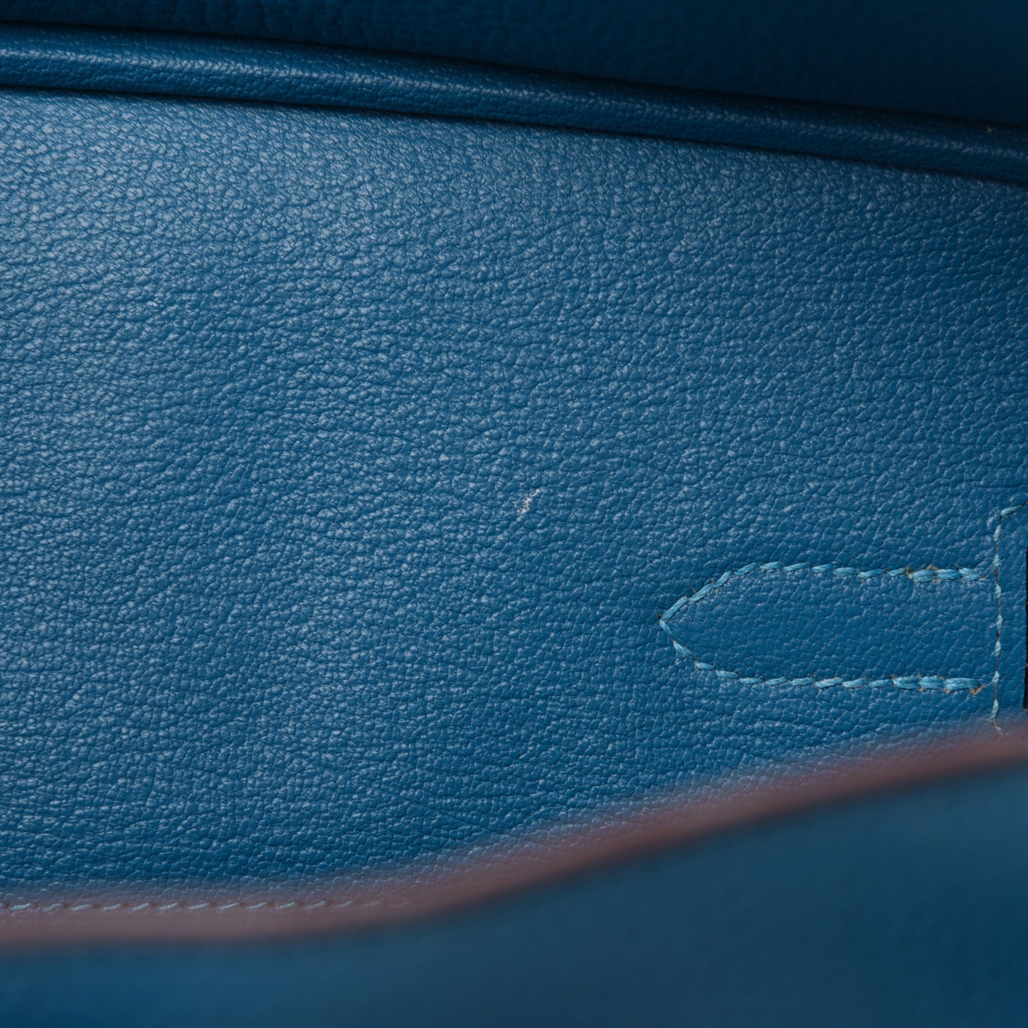 Togo Birkin 35 Bleu Azteque