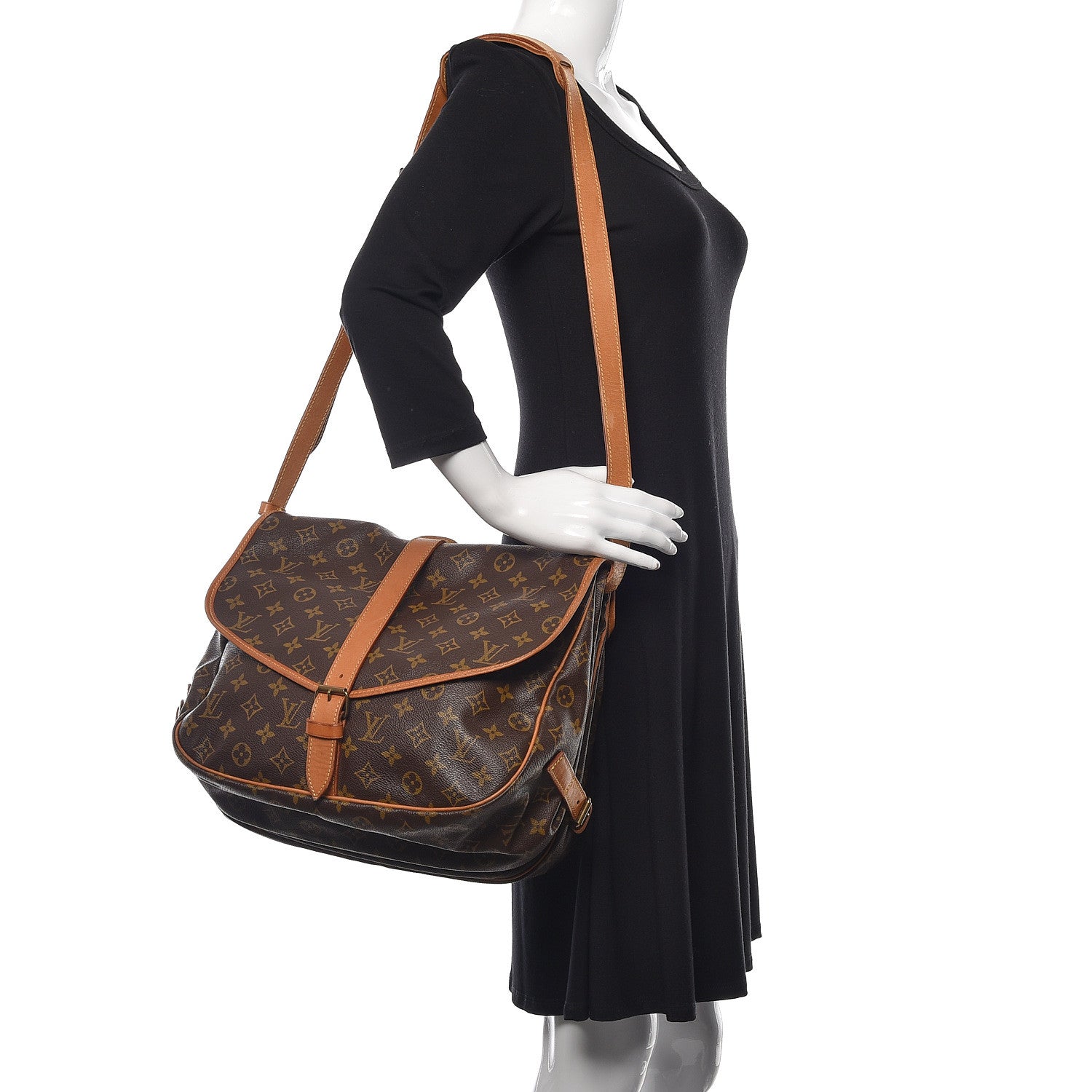 Louis Vuitton Monogram Saumur 35 2 of 18