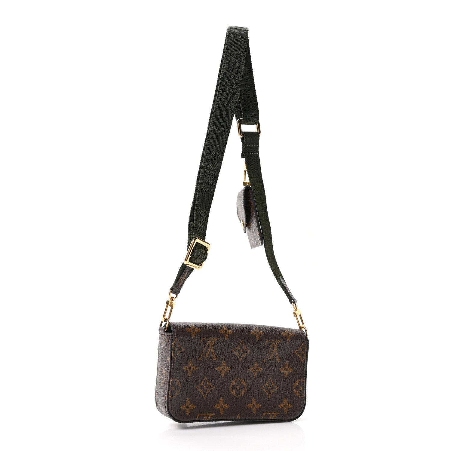 Louis Vuitton Monogram Felicie Strap & Go Kaki 3 of 9