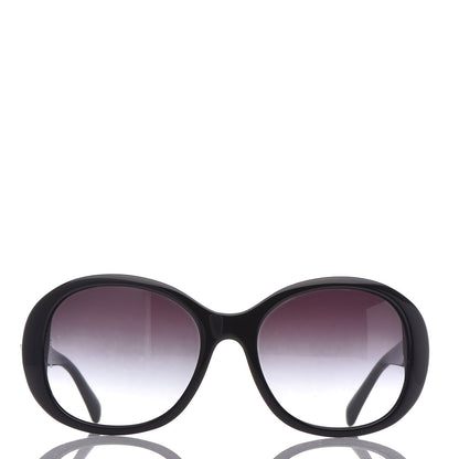Chanel Acetate CC Turnlock Sunglasses 5235-Q Black Beige 2 of 7