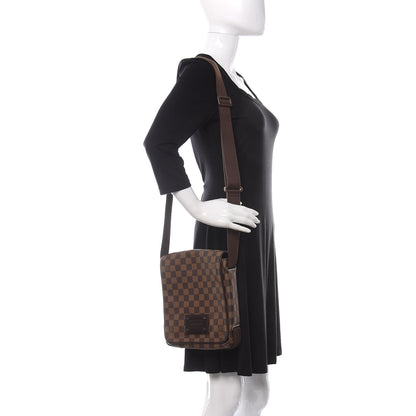 Louis Vuitton Damier Ebene Brooklyn PM 2 of 10