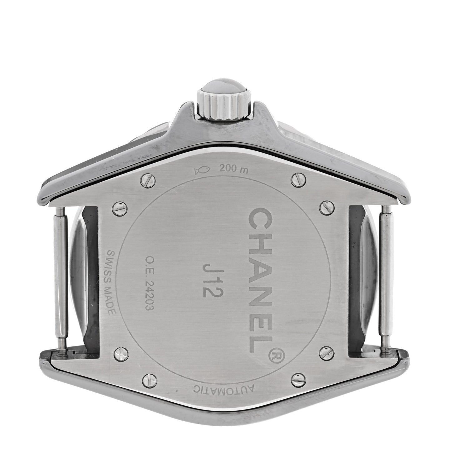 Titanium Ceramic Nylon 38mm J12 Automatic Watch Blue