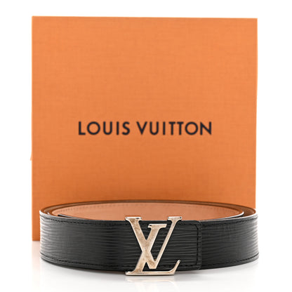 Louis Vuitton Epi 30mm LV Initiales Belt 80 32 Black 11 of 11
