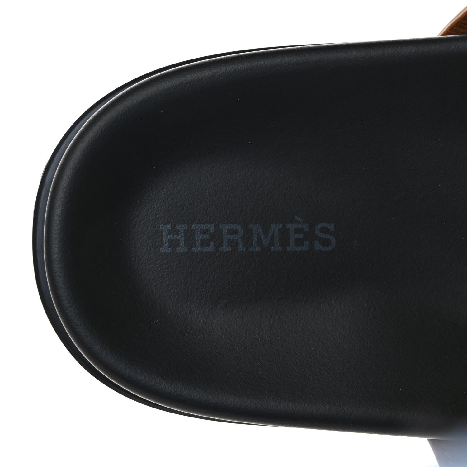 Hermes Suede Goatskin Womens Chypre Sandals 38.5 Naturel 7 of 9
