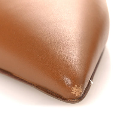 Fendi Vitello Fendi First 100mm Slingback Pumps 38.5 Caramello 10 of 12