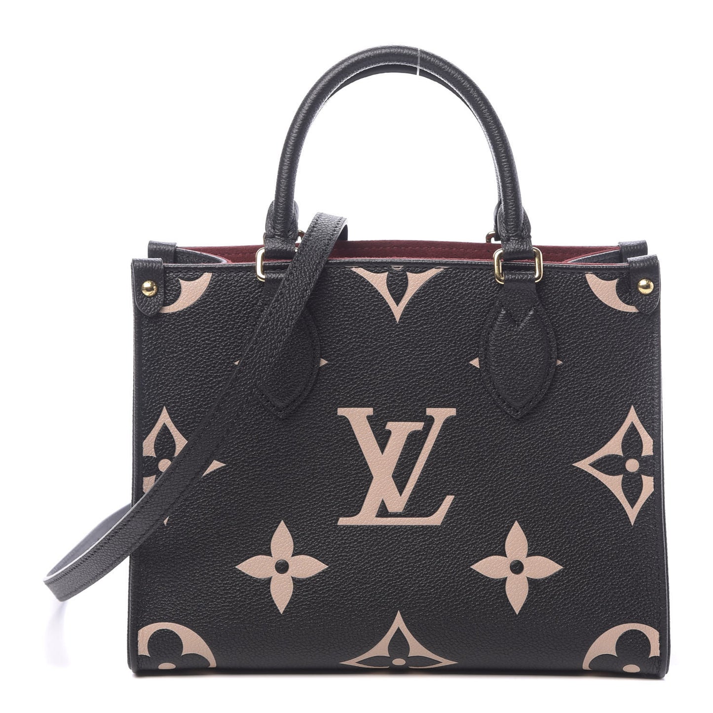 Empreinte Monogram Giant Onthego PM Black Beige