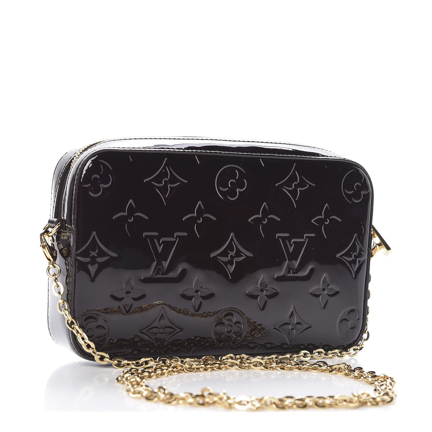 Vernis Camera Pouch Amarante