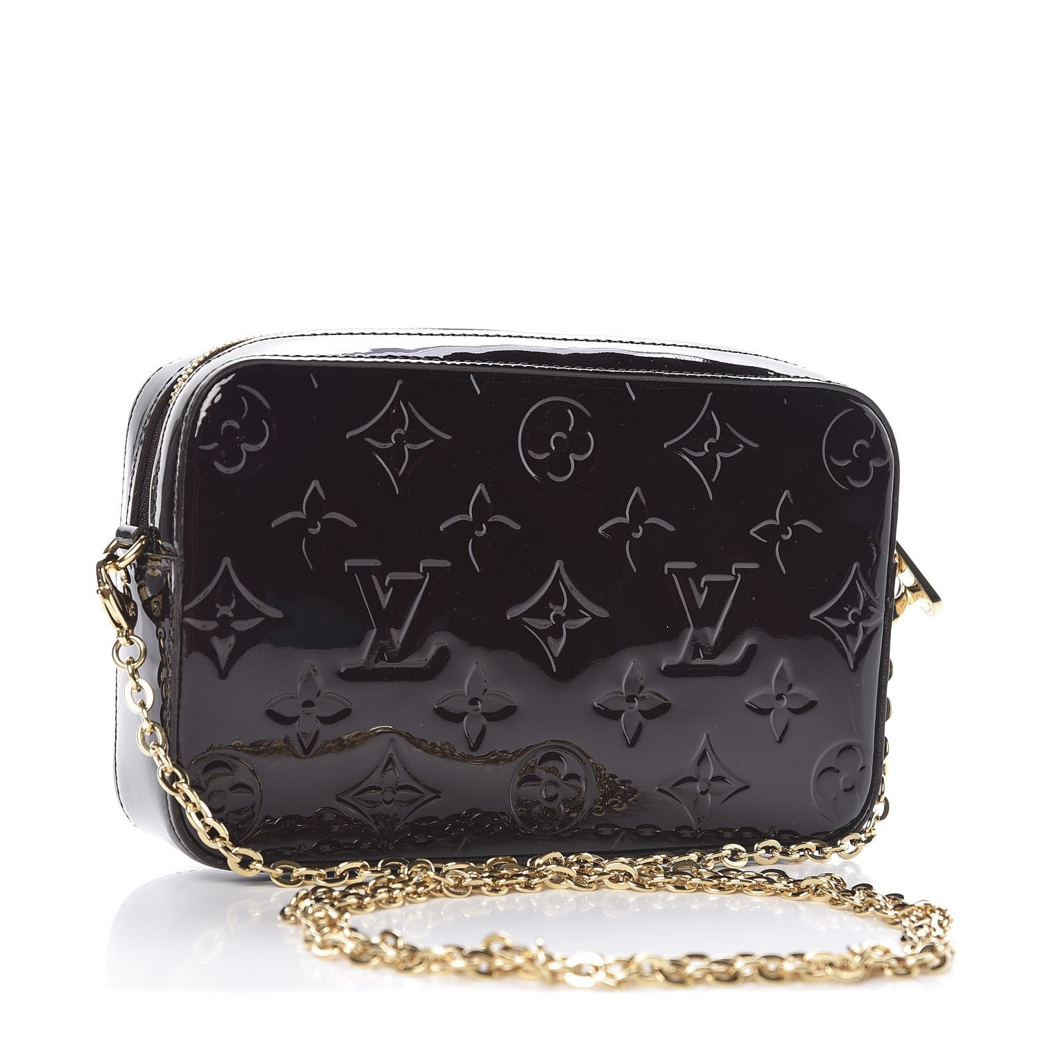 Louis Vuitton Vernis Camera Pouch Amarante 3 of 12
