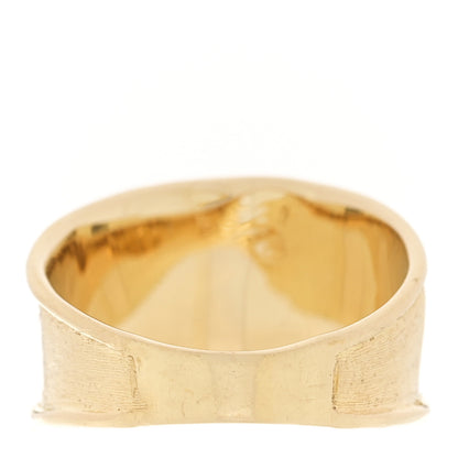 Marco Bicego 18K Yellow Gold Lunaria Band Ring 54 7 3 of 4