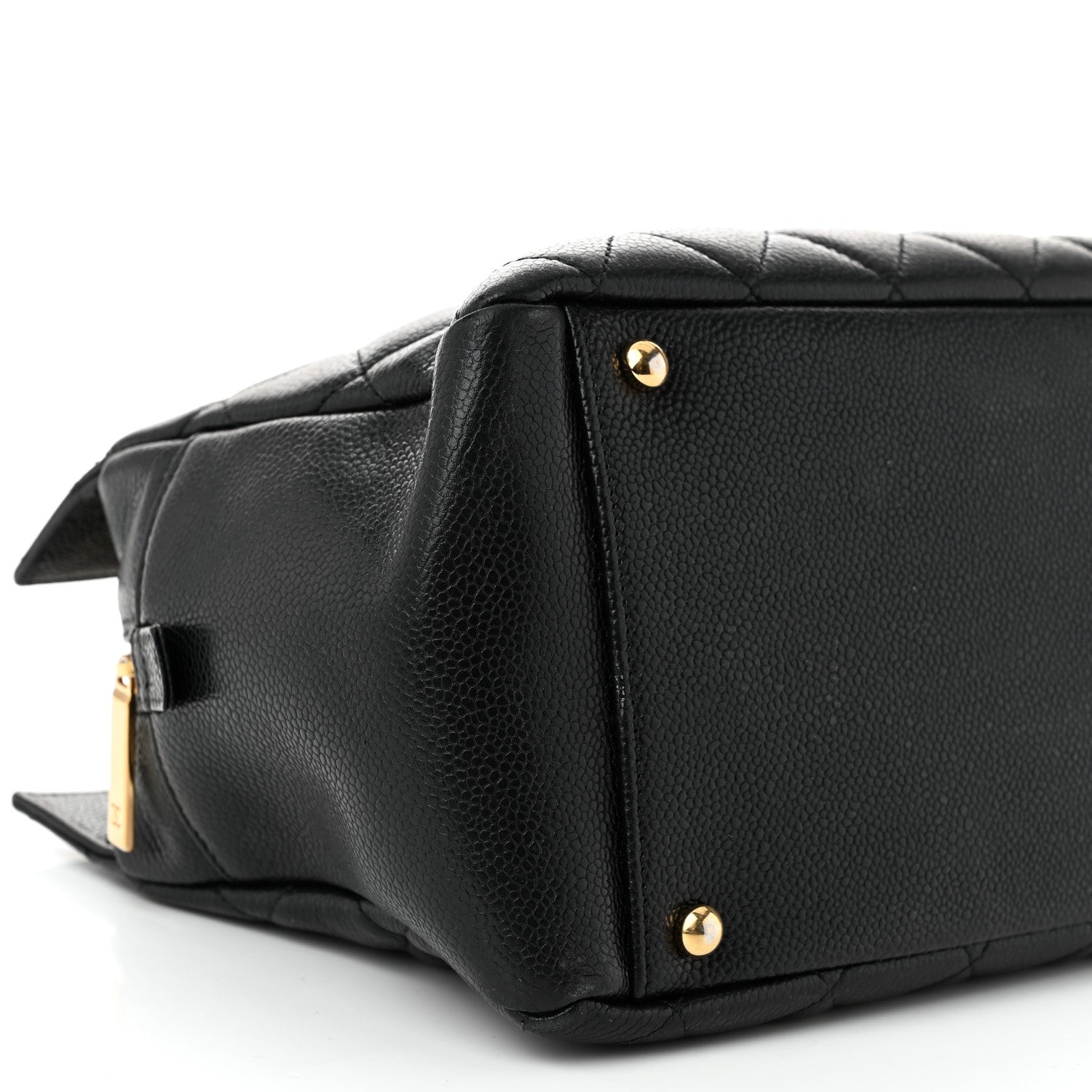Chanel Caviar Quilted Petit Timeless Tote PTT Black 9 of 10