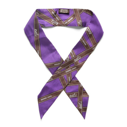 Hermes Palladium Medor Bolduc Twilly Scarf Ring Set 1 of 7