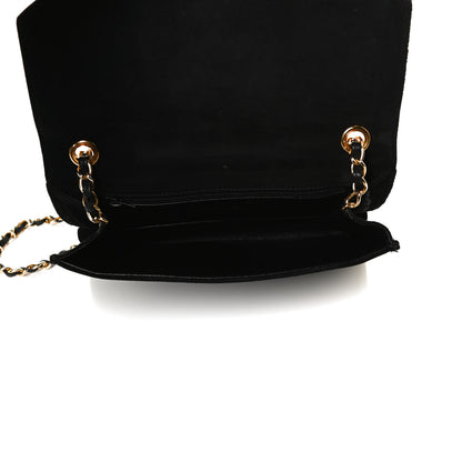 Chanel Suede CC Envelope Small Flap Black 5 of 12