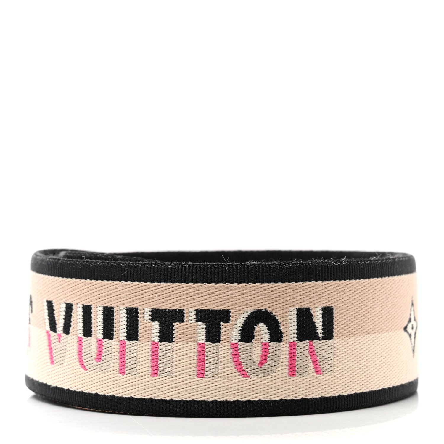 Louis Vuitton Jacquard Diane Shoulder Strap Black 1 of 4