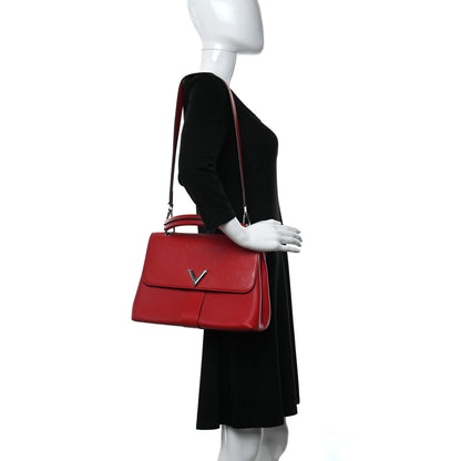 Louis Vuitton Calfskin Monogram Very One Handle Rubis Red 2 of 9