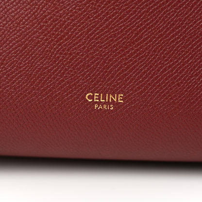 Celine Grained Calfskin Nano Belt Bag Burgundy 7 of 10