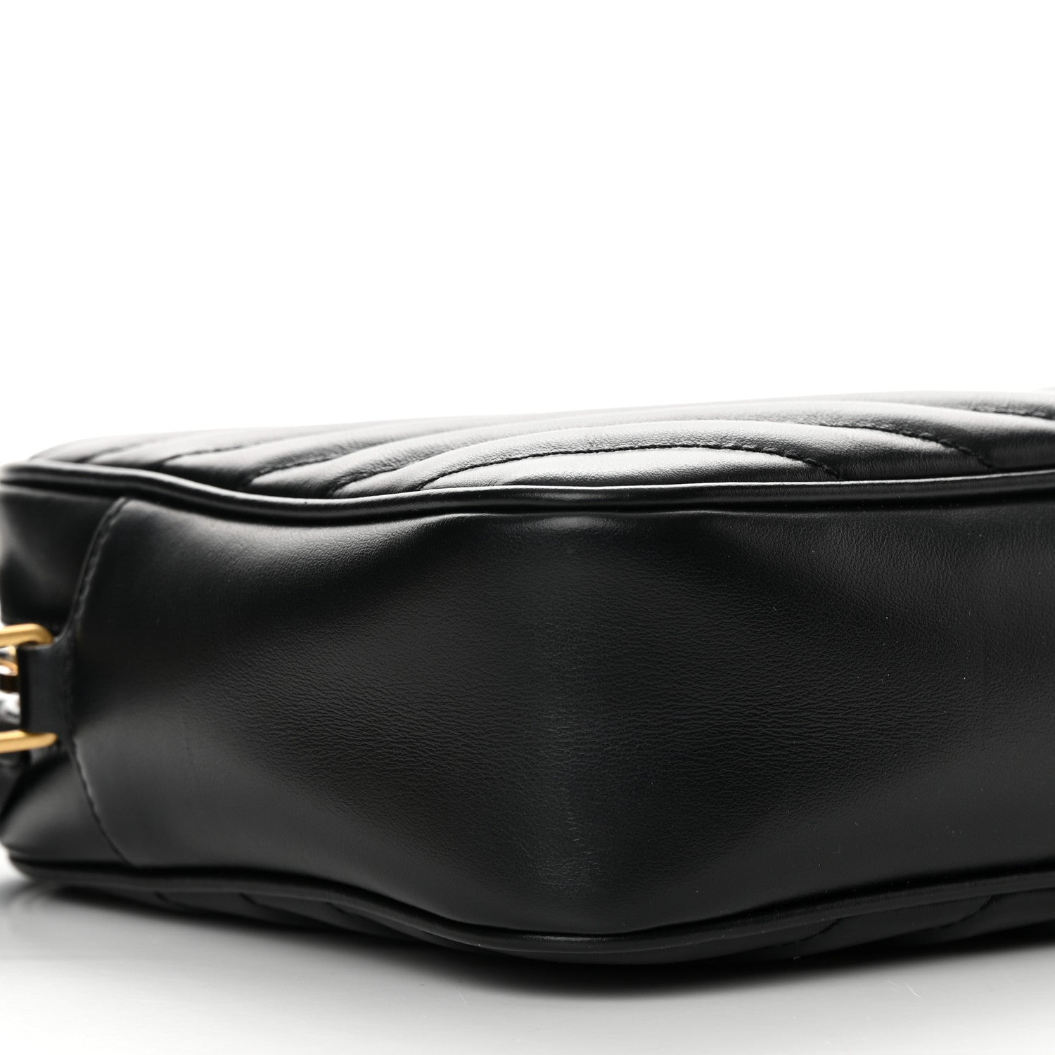 Saint Laurent Calfskin Matelasse Monogram Lou Camera Bag Black 9 of 11