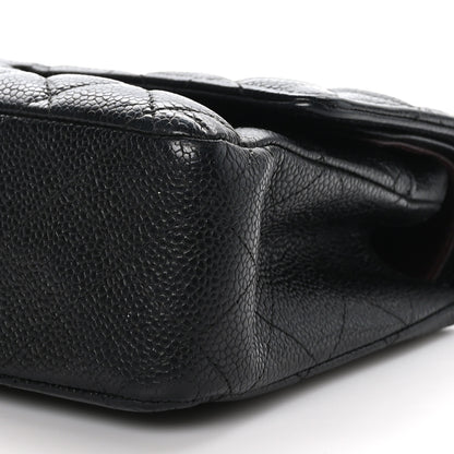 Chanel Caviar Quilted Medium Double Flap Black 10 of 10