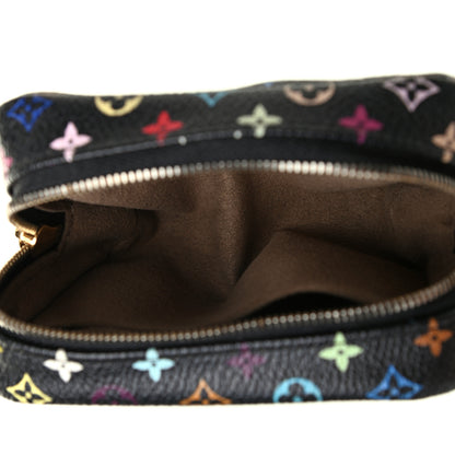 Louis Vuitton Monogram Multicolor Trousse Wapity Black 5 of 7