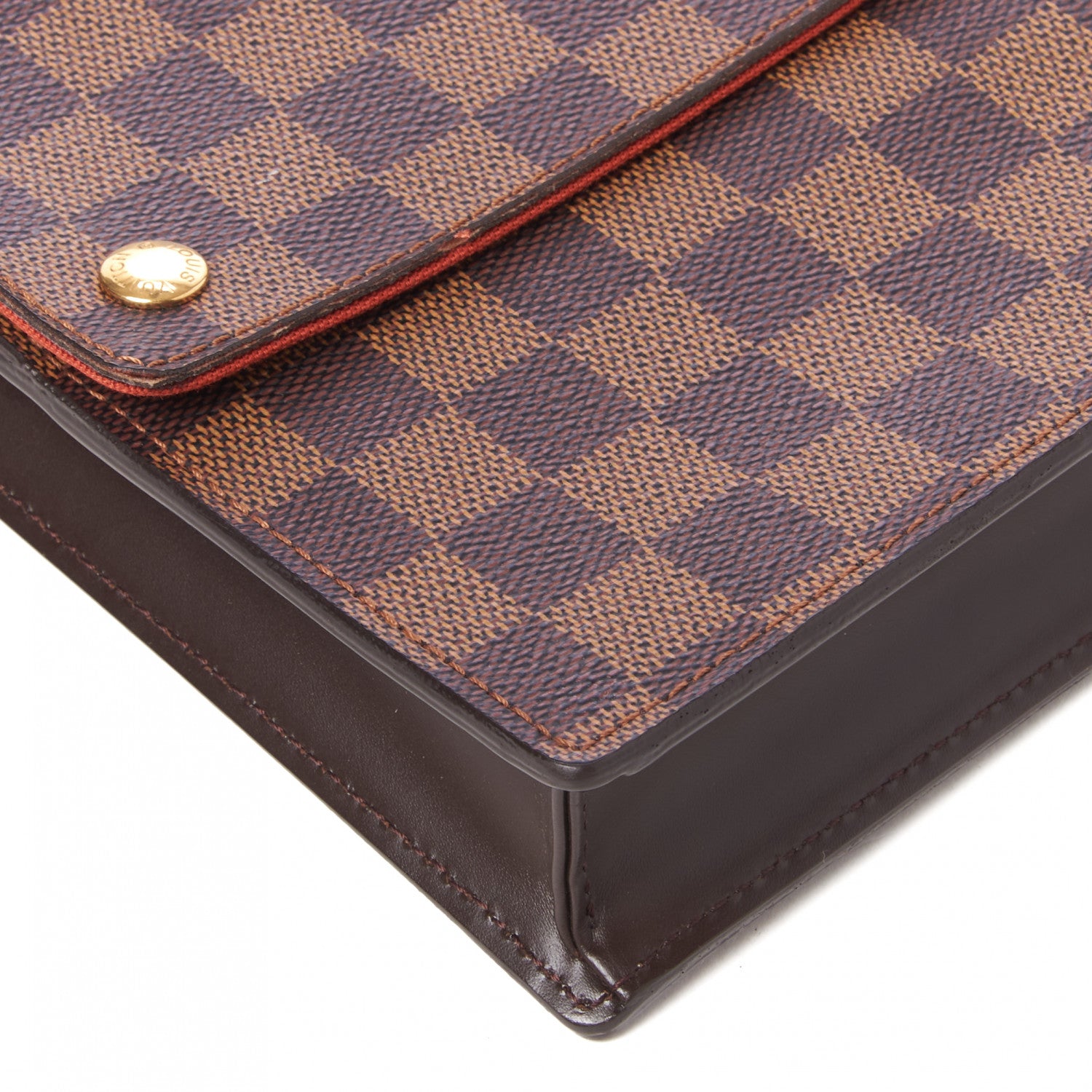 Louis Vuitton Damier Ebene Portobello Travel Shoulder Bag 5 of 7