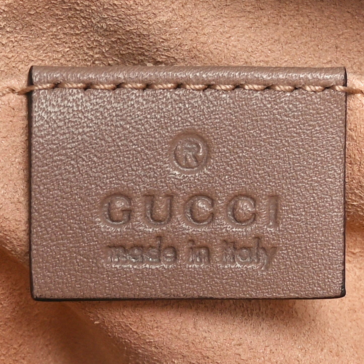 Calfskin Matelasse GG Marmont Belt Bag 85 34 Porcelain Rose