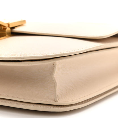 Celine Liege Calfskin Medium Classic Box Flap Bag Powder 10 of 10