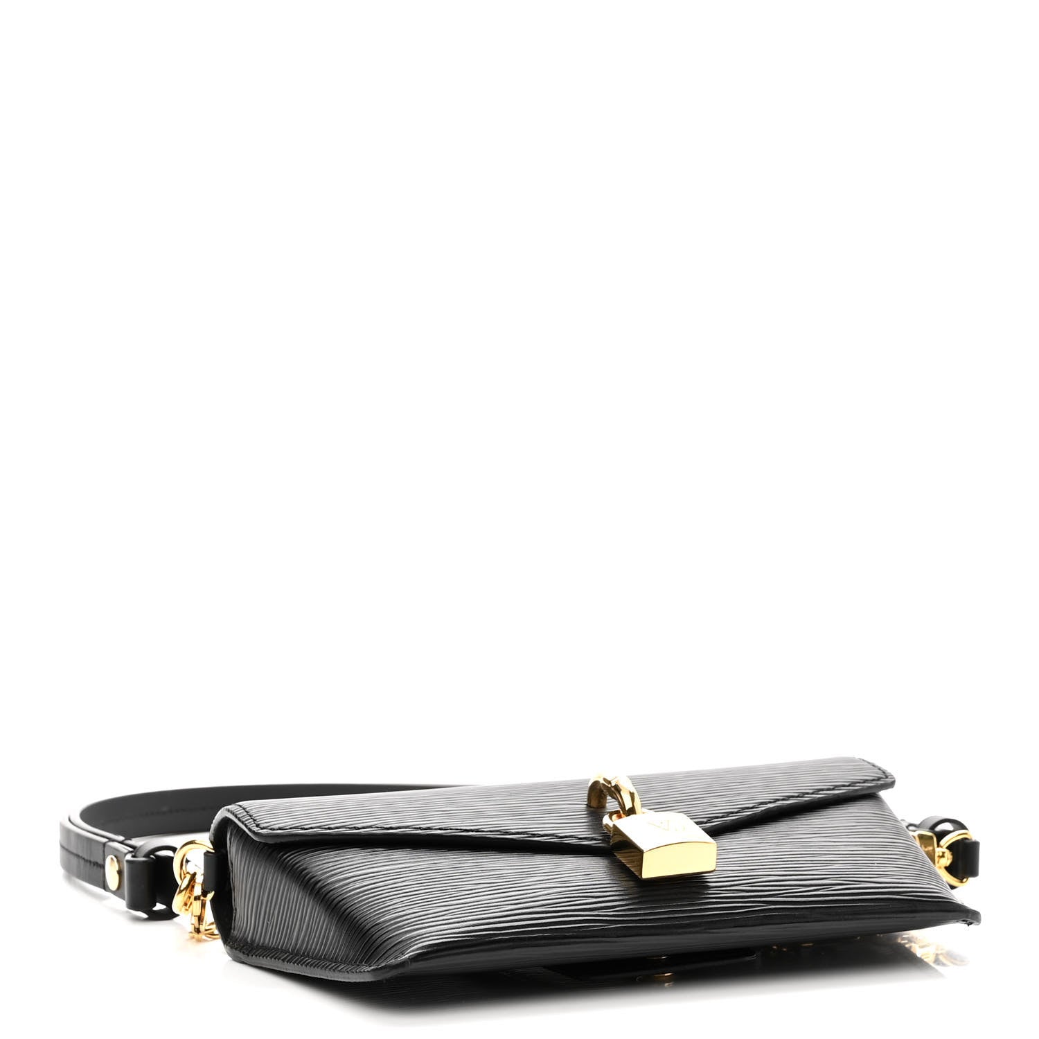 Louis Vuitton Epi Padlock On Strap Black 4 of 10